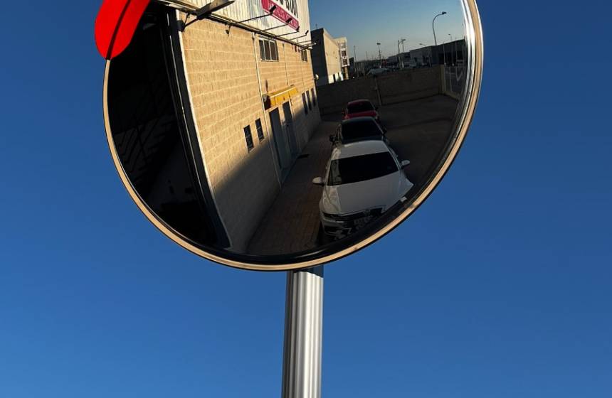 Espejos de tráfico de acero inoxidable