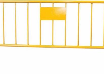 METAL PEDESTRIAN CONTAINMENT FENCE