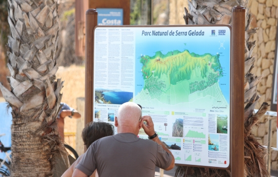 El pasado 20 de septiembre se inauguró la ciclosenda del Parque natural Serra Gelada